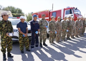Спасатели Жетісу проверяют готовность отдаленных сел к зиме