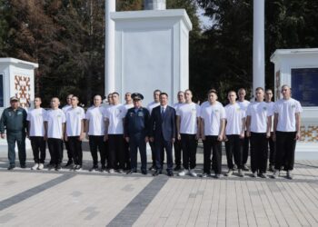 Павлодар поддержал республиканскую акцию «Сарбаз жолы»