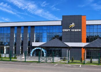 Новый спортивный комплекс открыли в селе Кабанбай