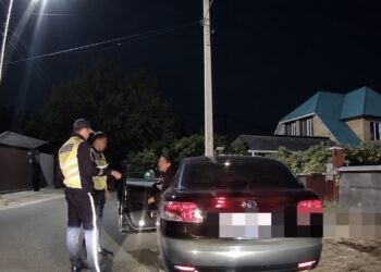 Водителя в состоянии наркотического опьянения задержали в Талдыкоргане