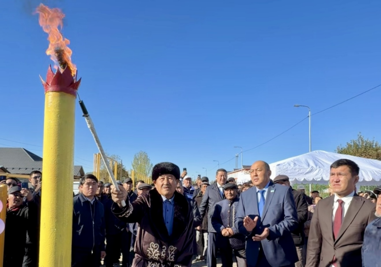 В Панфиловском районе продолжается масштабная газификация