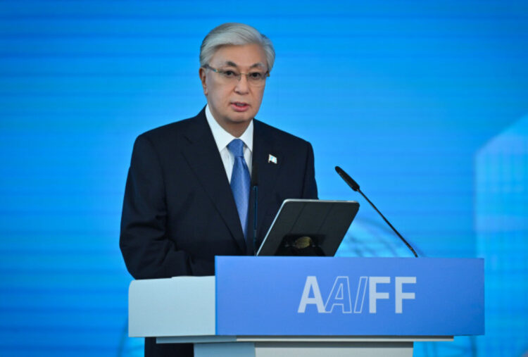 Касым-Жомарт Токаев открыл кинофестиваль Astana AI Film Festival