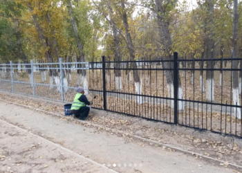 Преображение Сарыозека: в парках проходят масштабные работы по благоустройству