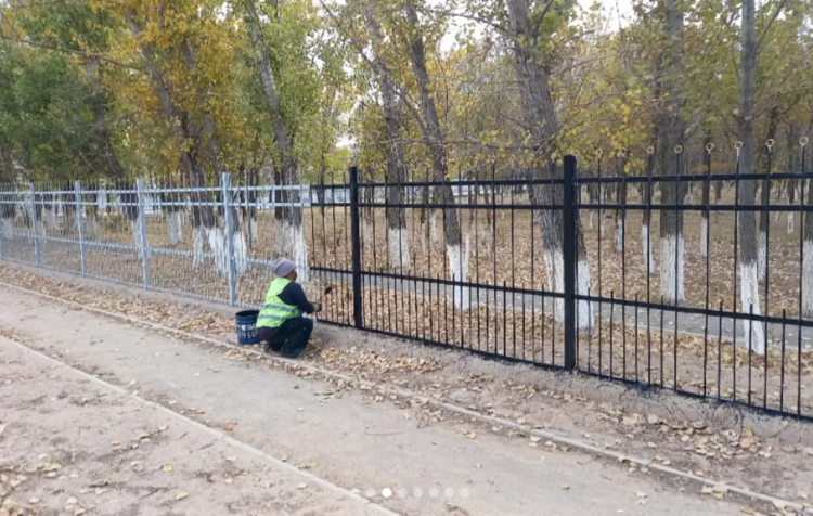 Преображение Сарыозека: в парках проходят масштабные работы по благоустройству