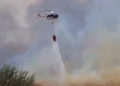 Ликвидация масштабного природного пожара продолжается в Сарканском районе