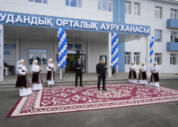 ЦРБ Аксуского района открыли после капитального ремонта