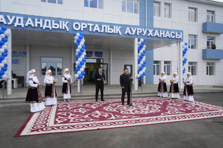 ЦРБ Аксуского района открыли после капитального ремонта