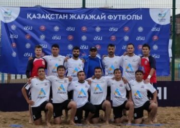 Жетысуская команда по пляжному футболу представит Казахстан на чемпионате мира