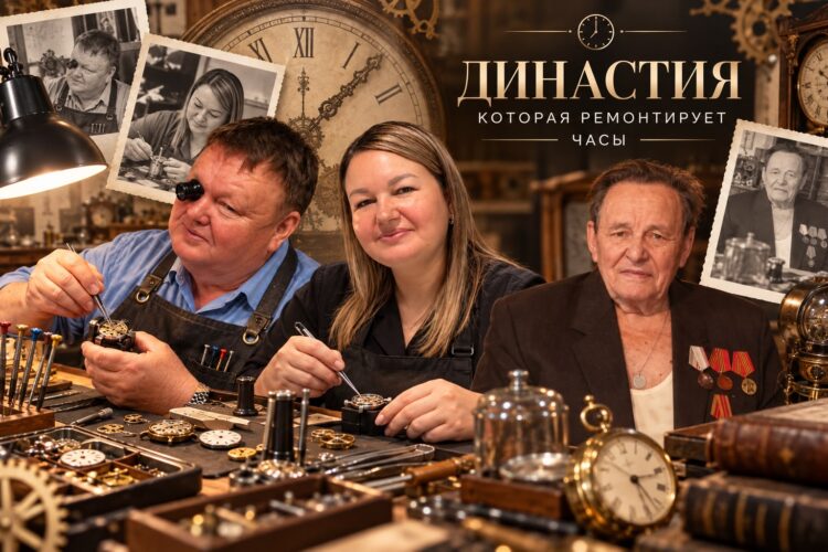 Когда время можно вернуть: история династии часовщиков из Талдыкоргана