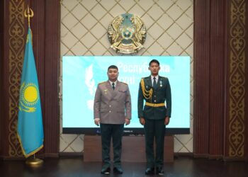 Спасатель из Жетісу удостоен высокой государственной награды