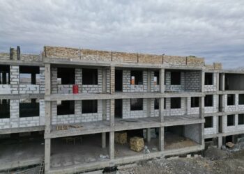 В Талдыкоргане продолжают строительство реабилитационного центра
