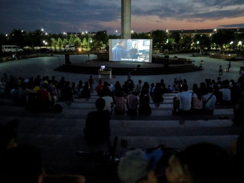 В Жетысу все желающие могут бесплатно посмотреть фильмы на открытом воздухе