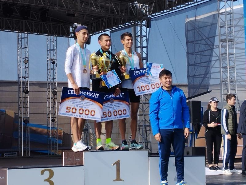 Легкоатлетический забег прошел в Талдыкоргане