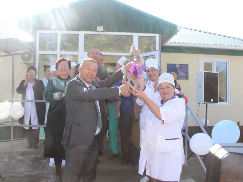 Три улучшенных медпункта ввели в селах Сарканского района