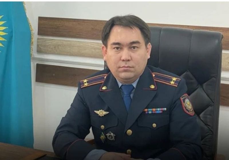 Нового главу полиции назначили в Талдыкоргане
