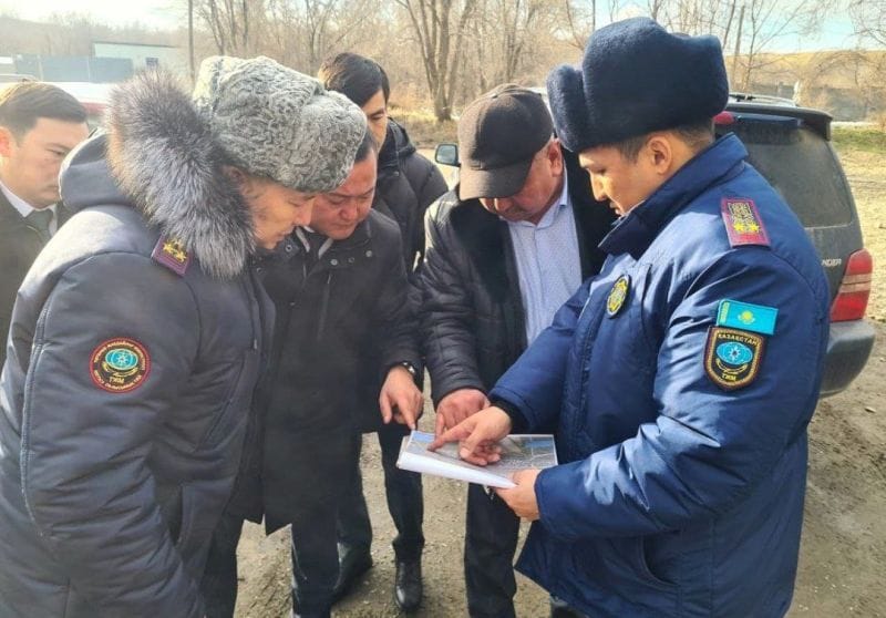 Мониторинг паводкоопасных участков начался в Жетiсу