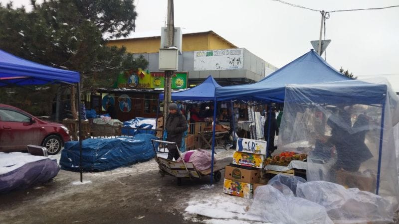 Как в Талдыкоргане решается "базарная" проблема