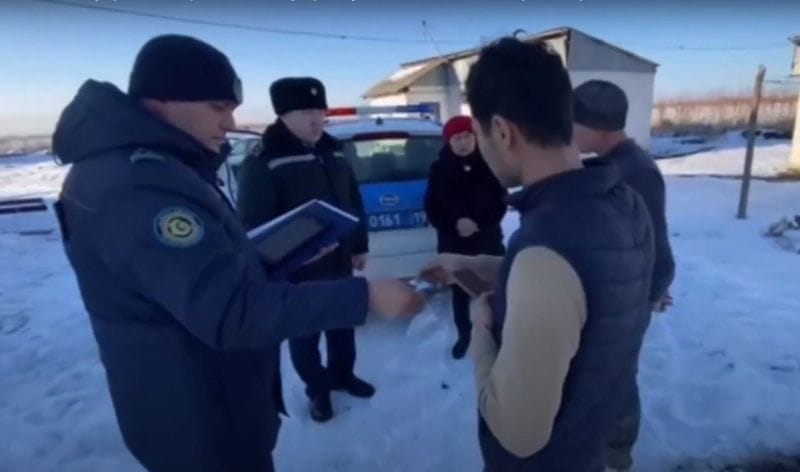Полиция Жетiсу: разъяснительная работа в сельской местности против торговли людьми