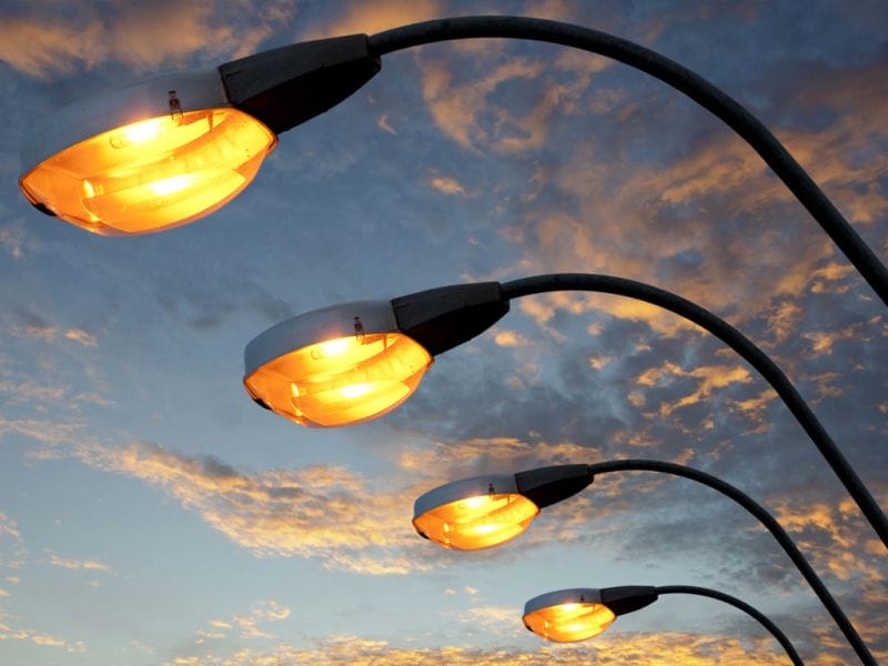 Один из талдыкорганских жилых массивов получил долгожданное ночное освещение