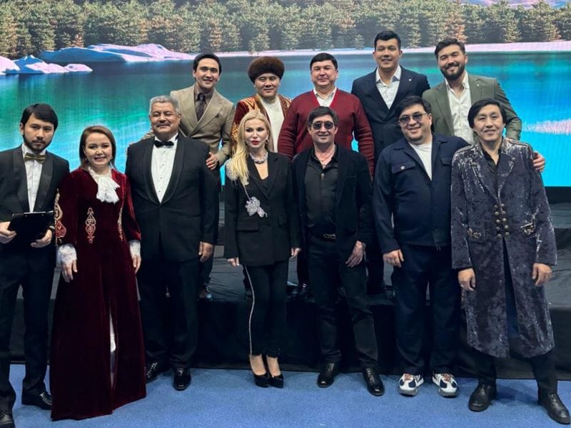 «Алматы әуендері» выступил перед жетысуским зрителем