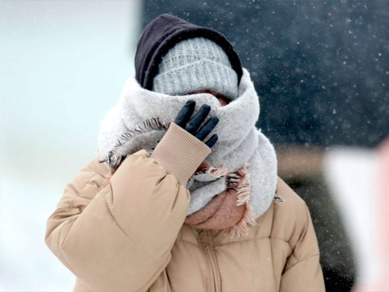 МЧС призывает казахстанцев быть осторожными при сильных морозах