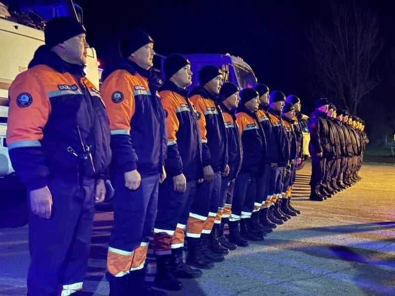 Спасатели Жетісу отправились на помощь в область Абай