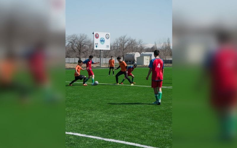 Юные футболисты Жетiсу состязались в турнире "Спорт против наркотиков"