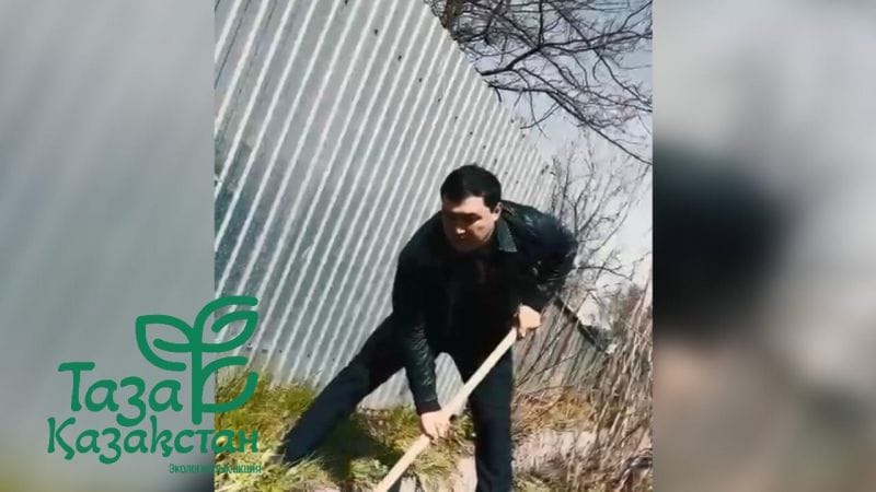 Спортсмены региона активно участвуют в акции "Таза Қазақстан"