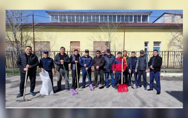 Спасатели Жетісу поддержали акцию «Таза Қазақстан»