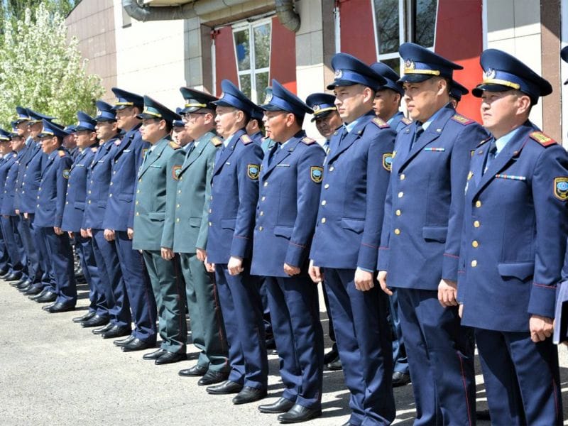 Сотрудники ДЧС области Жетісу перешли на летнюю форму одежды