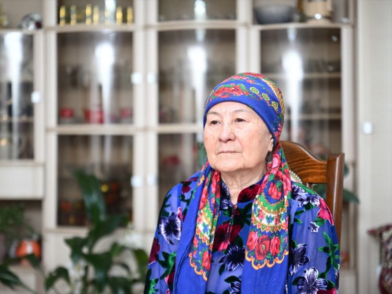 Два отца, одна судьба: история ветерана труда Кунсаи Оспановой из Жетiсу