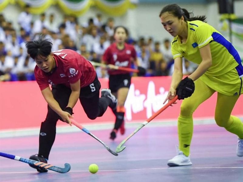 Сборная Казахстана по индорхоккею стала серебряным призером Кубка Азии