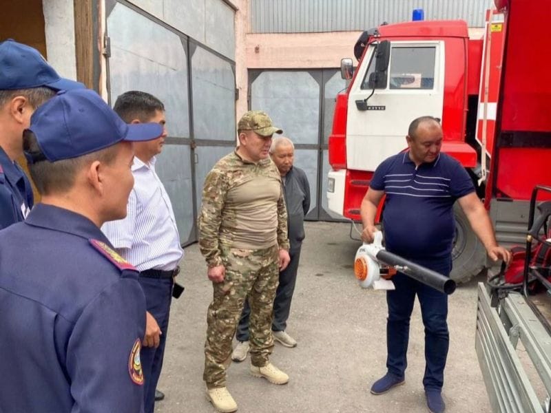 Готовы ли подразделения ДЧС области Жетісу к пожароопасному периоду