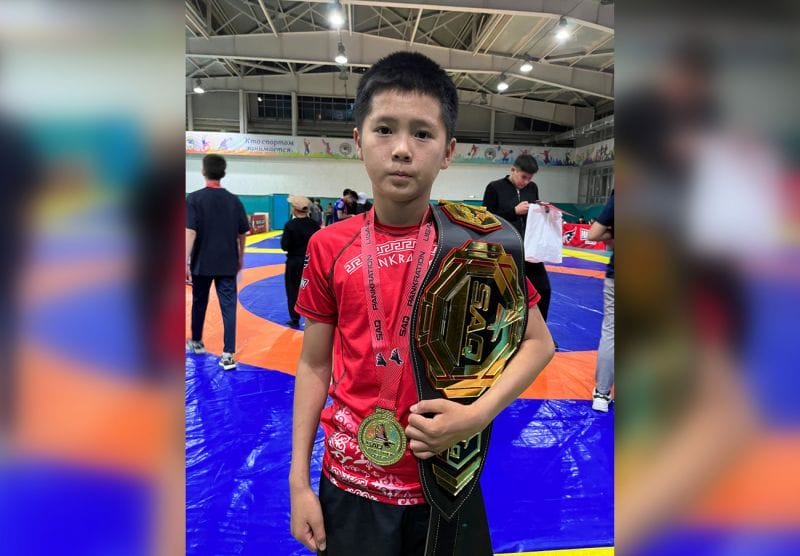 Данил Ким из Жетiсу стал чемпионом лиги Saq pro по панкратиону