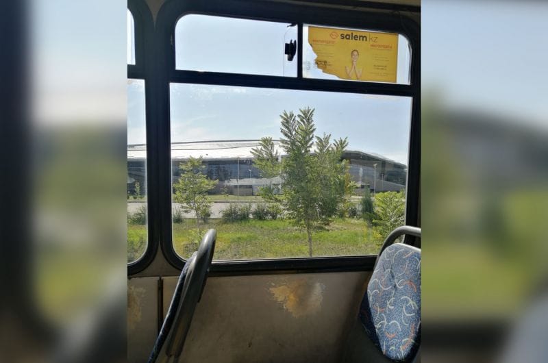 Талдыкорганцы задыхаются в душных автобусах