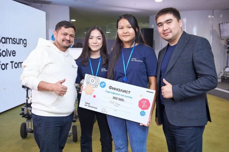 Ученицы NIS Талдыкоргана вошли в топ лучших стартаперов страны